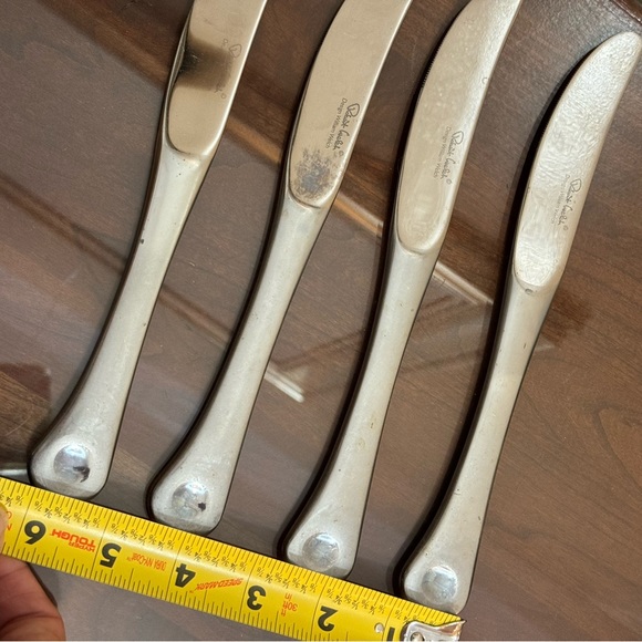 Robert Welch PENDULUM 18/10 Stainless Satin Set of 4 Dinner Knives 9 1/4" - Picture 7 of 11